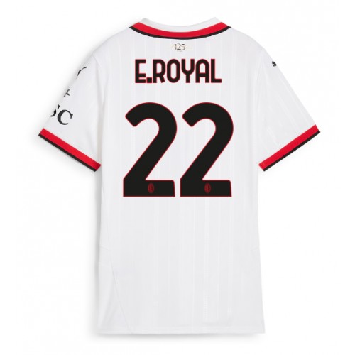 AC Milan Emerson Royal #22 Gostujuci Dres za Ženska 2024-25 Kratak Rukav